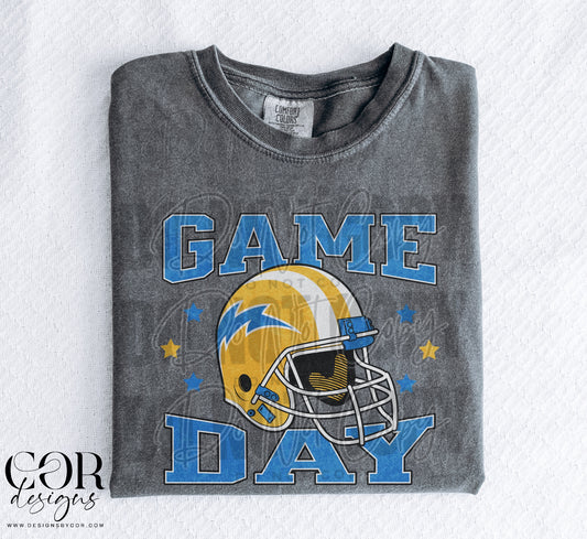 Game Day (Light Blue/Gold)