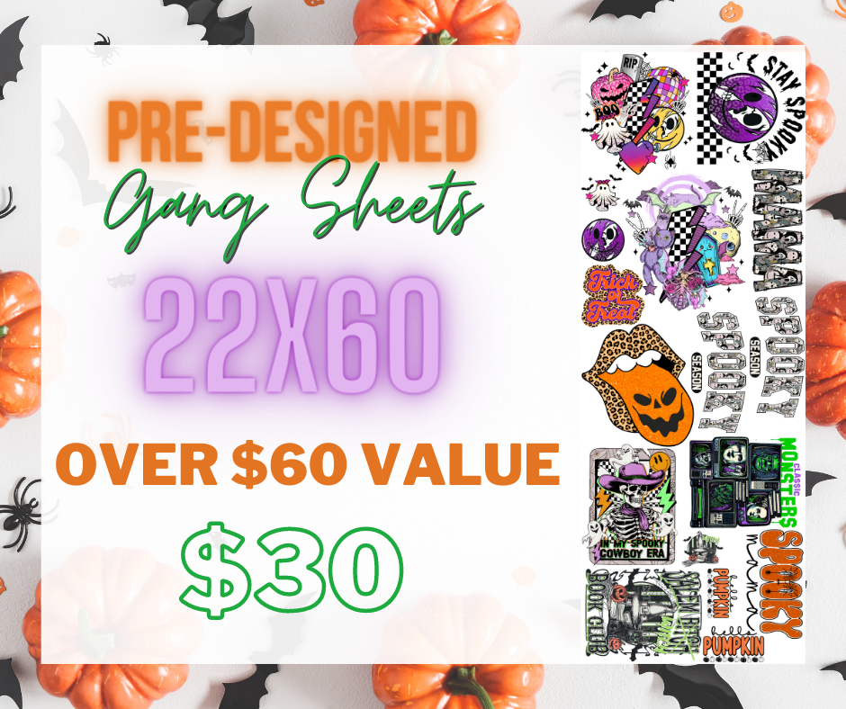 Halloween Gang Sheet