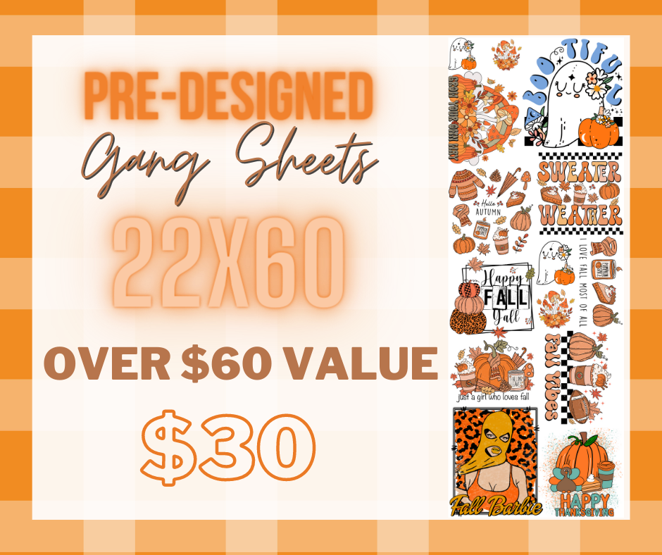 Fall Gang Sheet