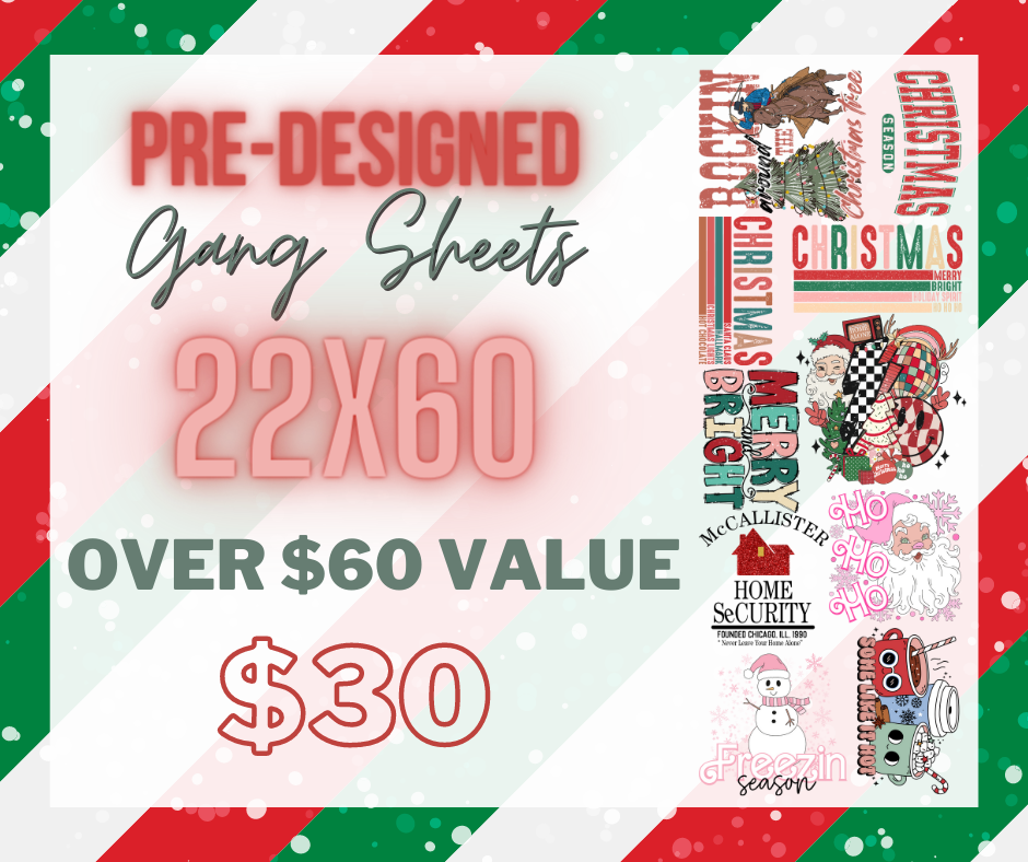 Christmas Gang Sheet
