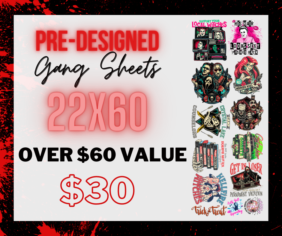 Halloween Gang Sheet 2