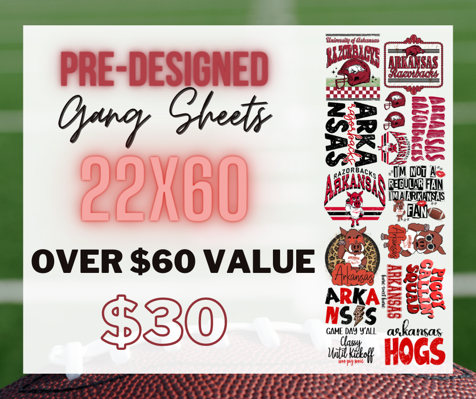 Football Gang Sheet