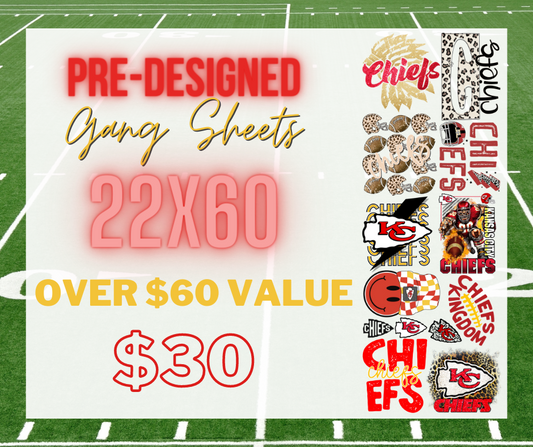 Football Gang Sheet 3