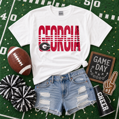College Lined - Georgia Bulldogs