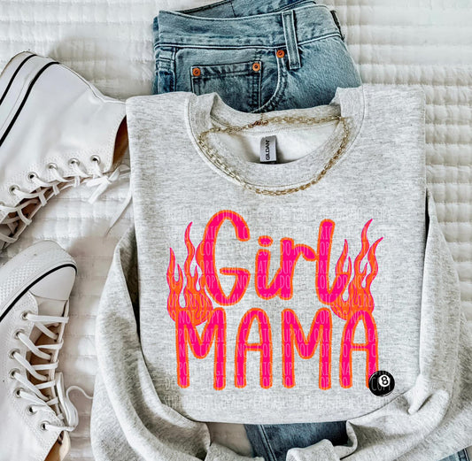 Girl Mama Flames