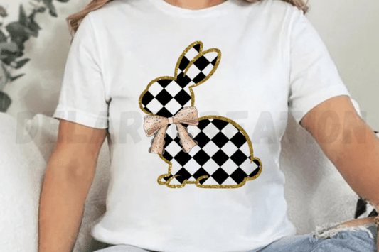 Easter Checkered Bunny