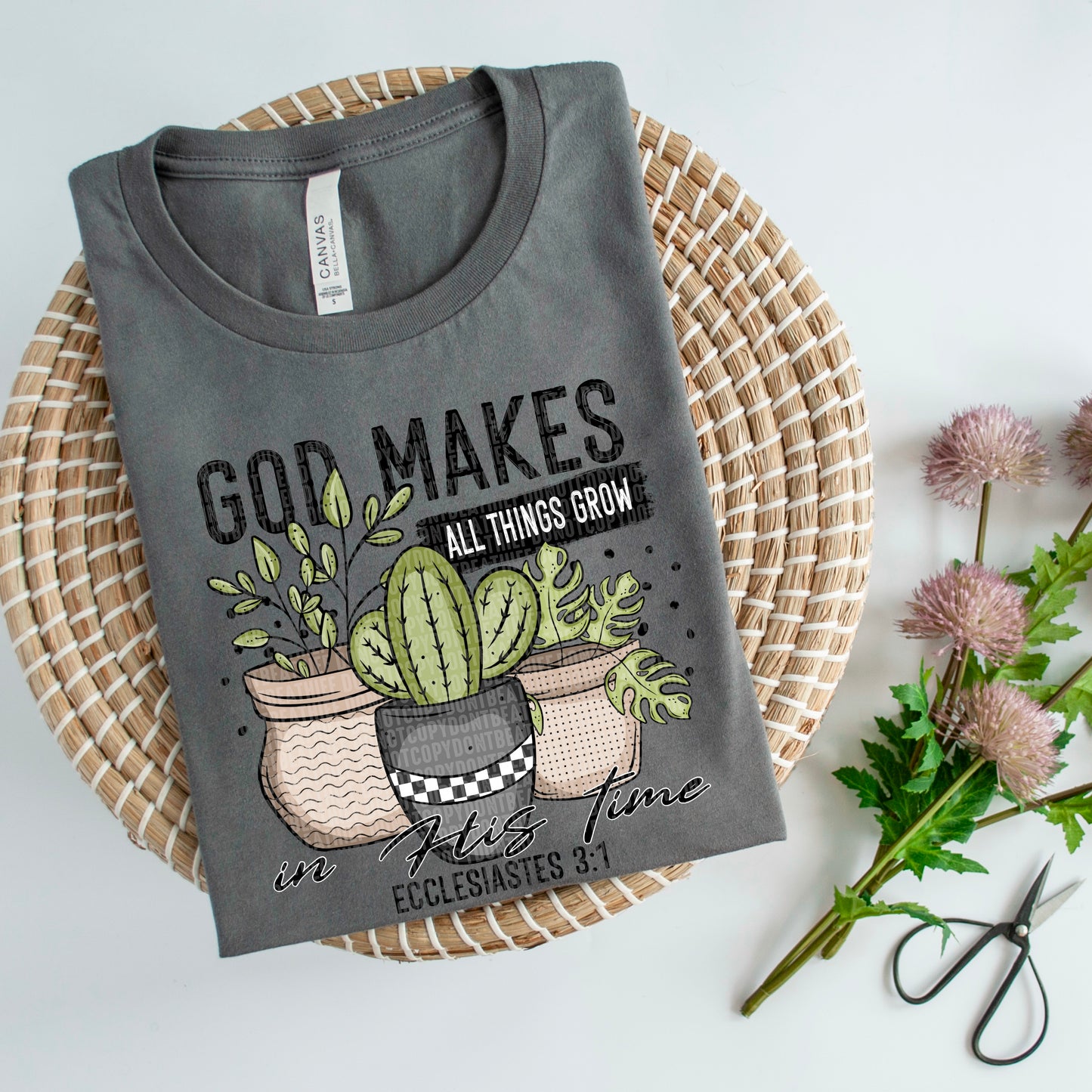 God makes all things grow