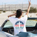 God Is Greater Retro Cross - DTF Print