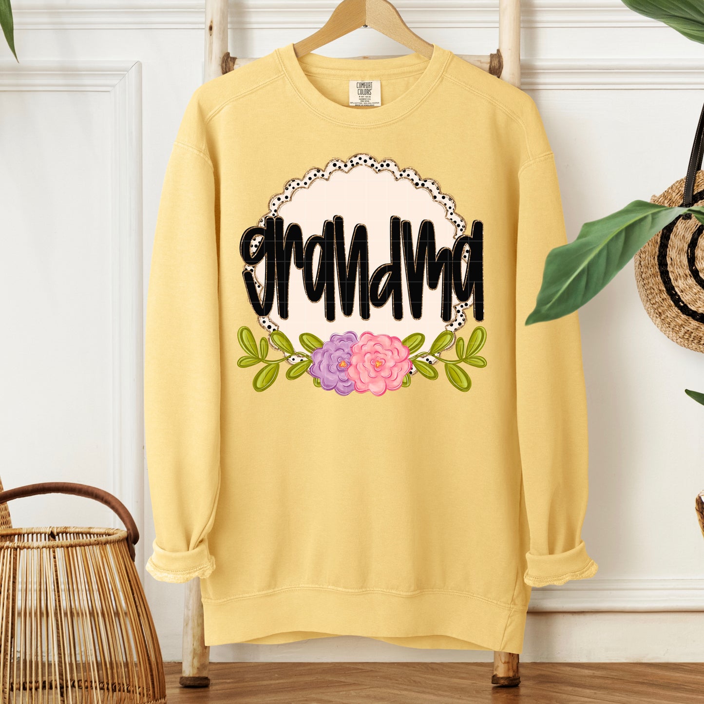 FLORAL SPRING GRANDMA