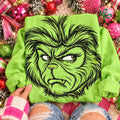 Grinch Sketchy Face