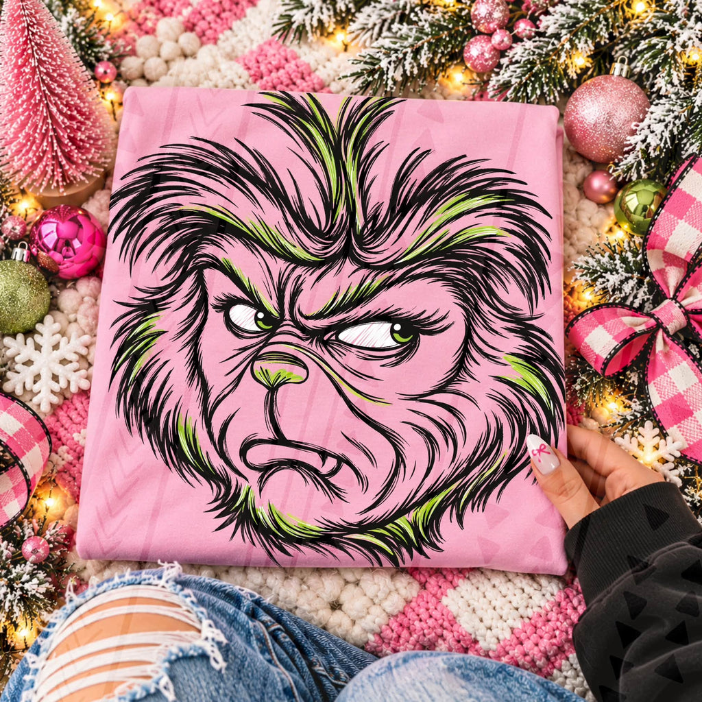 Grinch Sketchy Face