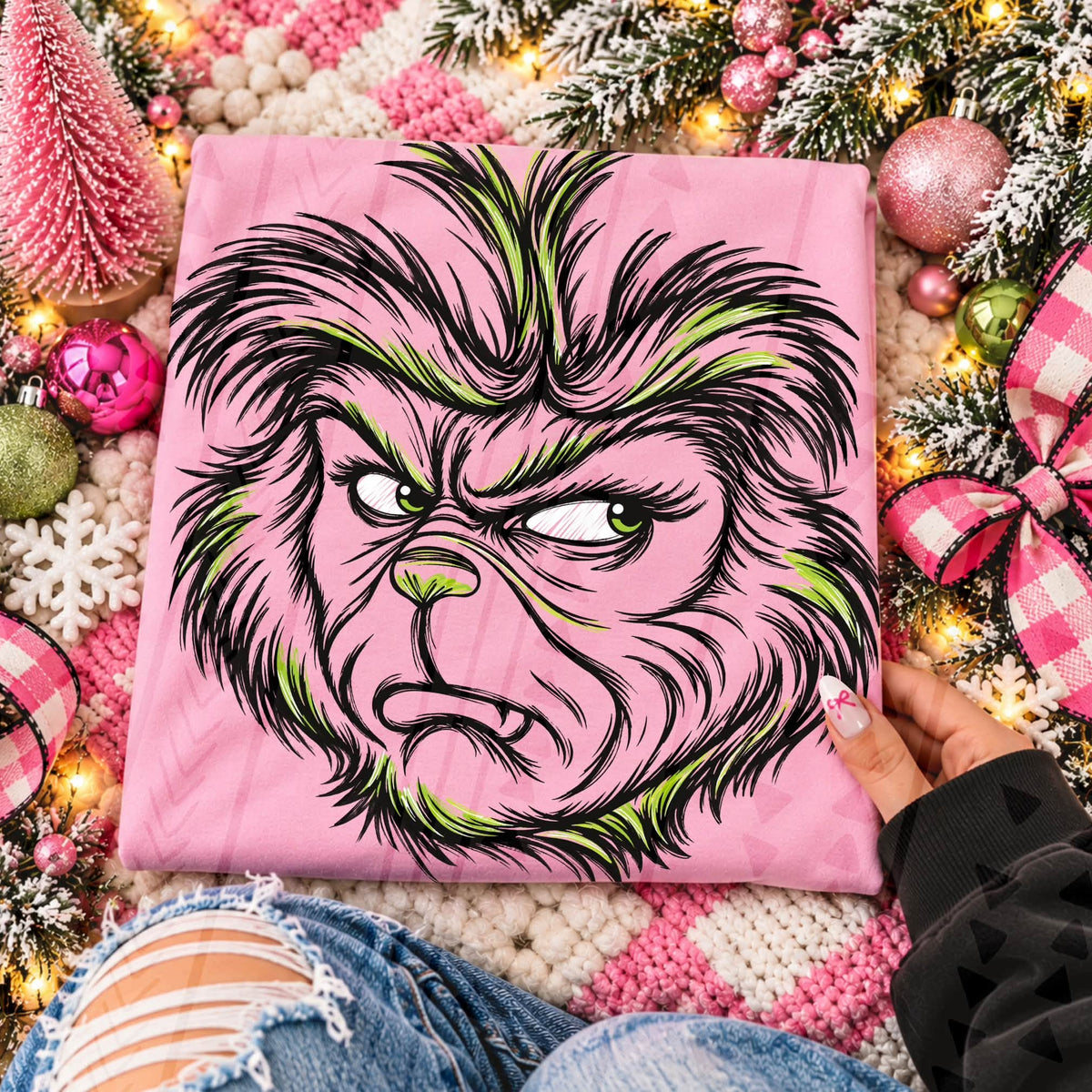 Grinch Sketchy Face