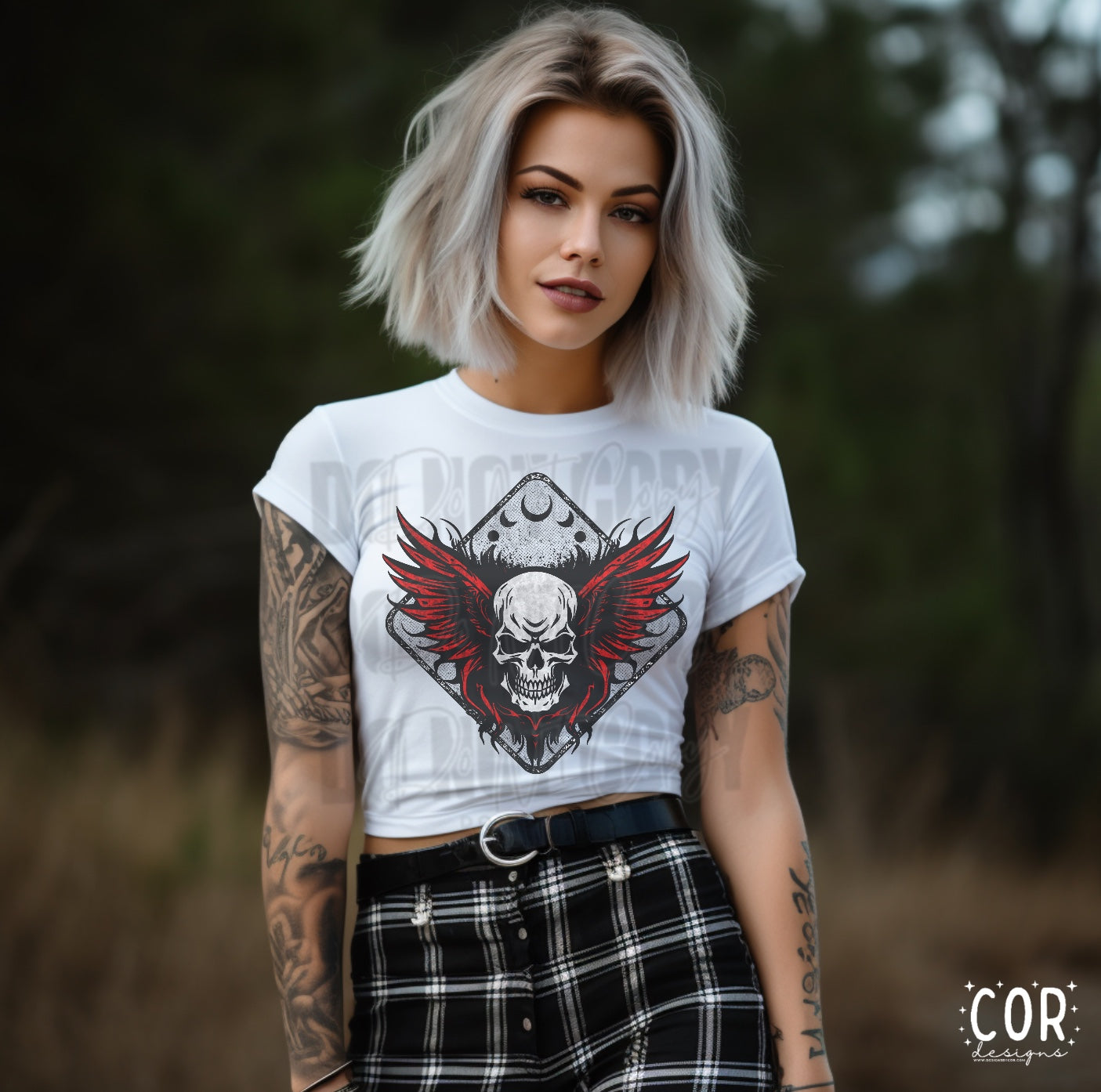 Grunge Skull