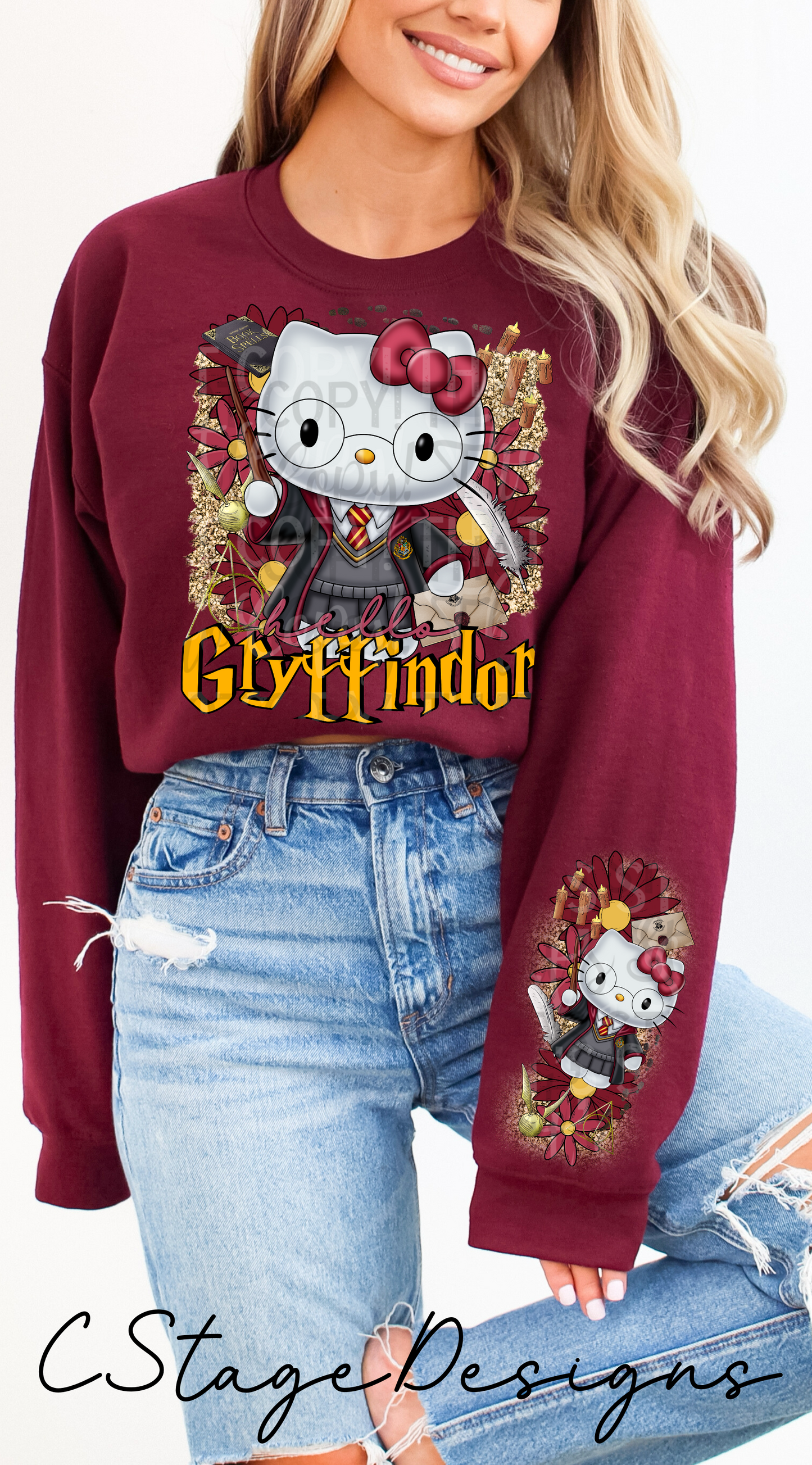 Gryffindor Hello Kitty Sleeve