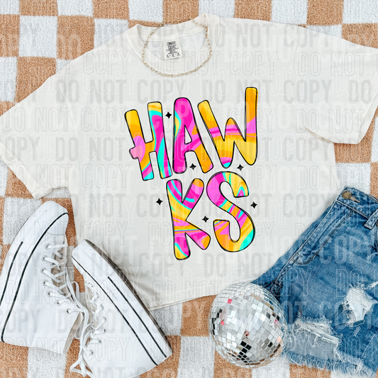 Hawks (colorful)