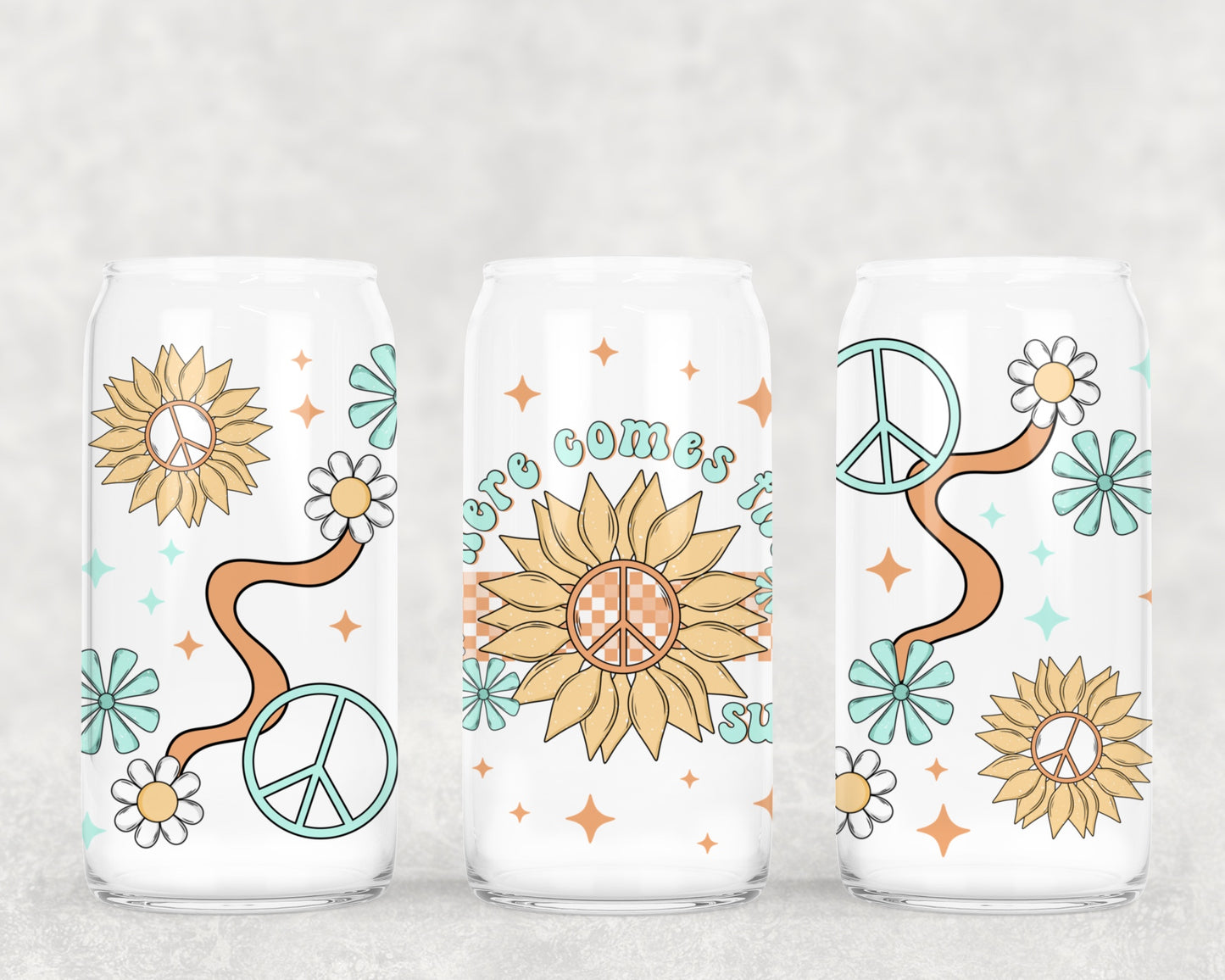 HERE COMES THE SUN - UV Libby Wrap