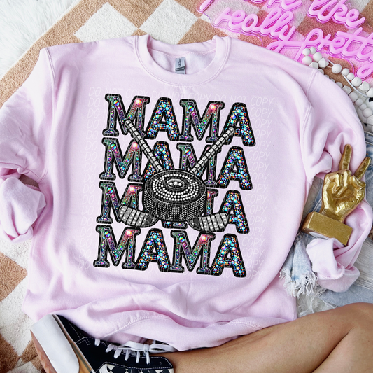 Hockey Mama Sequined