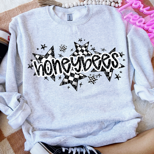 Honeybees (checkered stars)