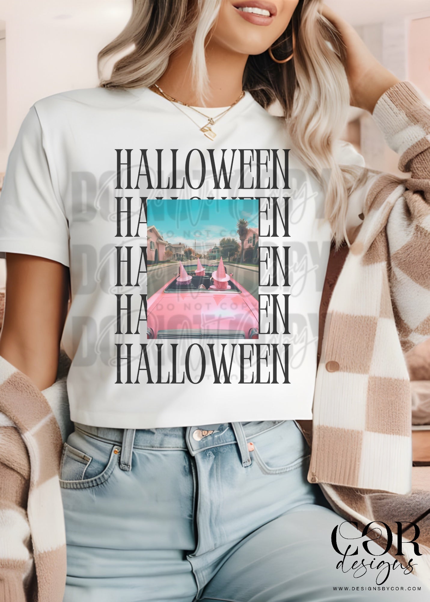 Halloween Witches Pink Hats