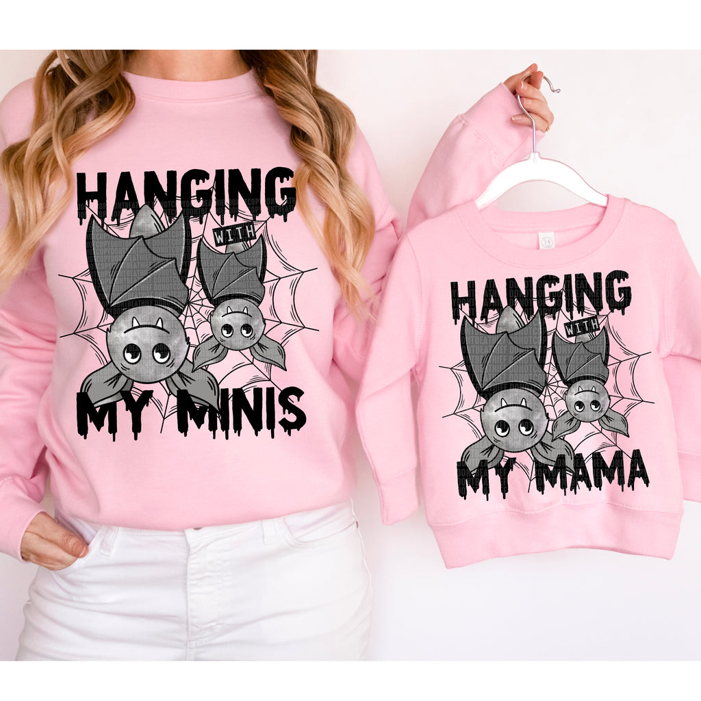 Hanging With My Mama Bats- DTF Transfer