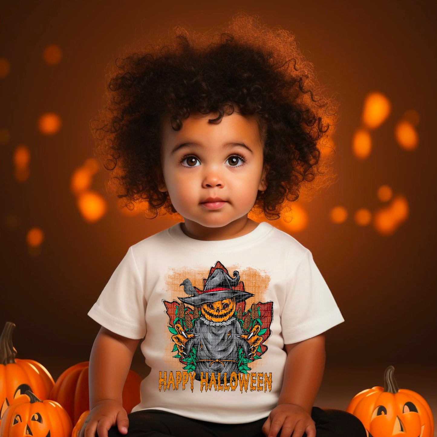 Happy Halloween Scarecrow- DTF Transfer
