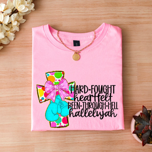 Hard fought heartfelt (black)