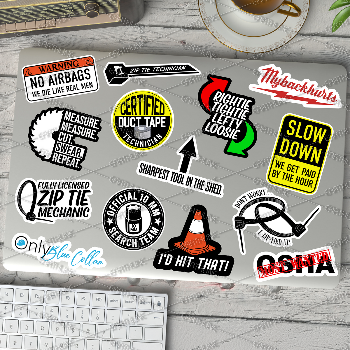 Hard Hat Humor - Sticker Pack