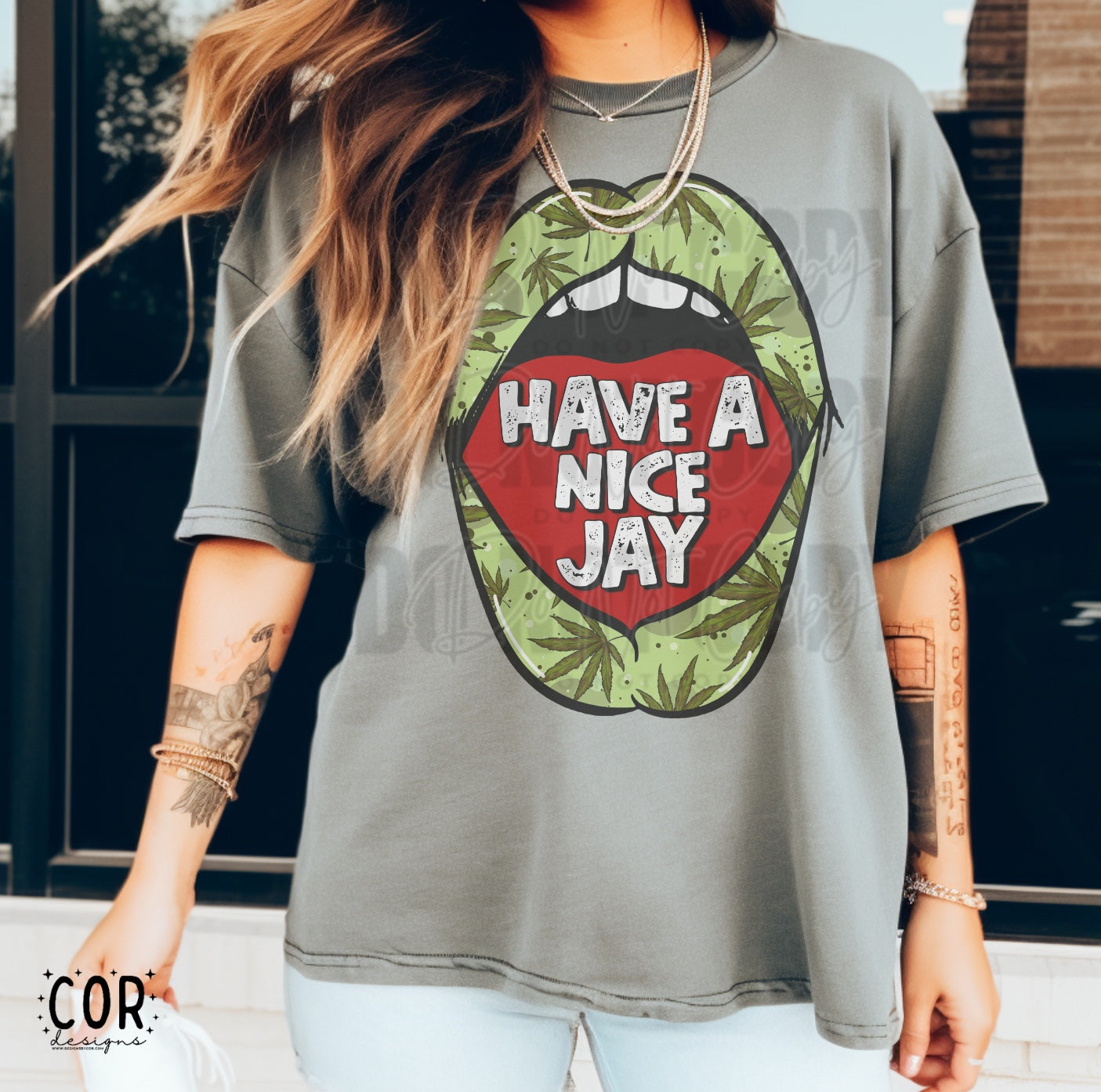 Have A Nice Day Lips
