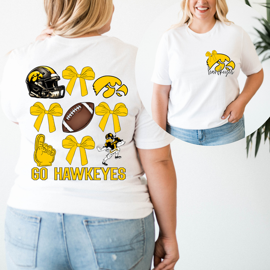 Go Hawkeyes Coquette Pocket