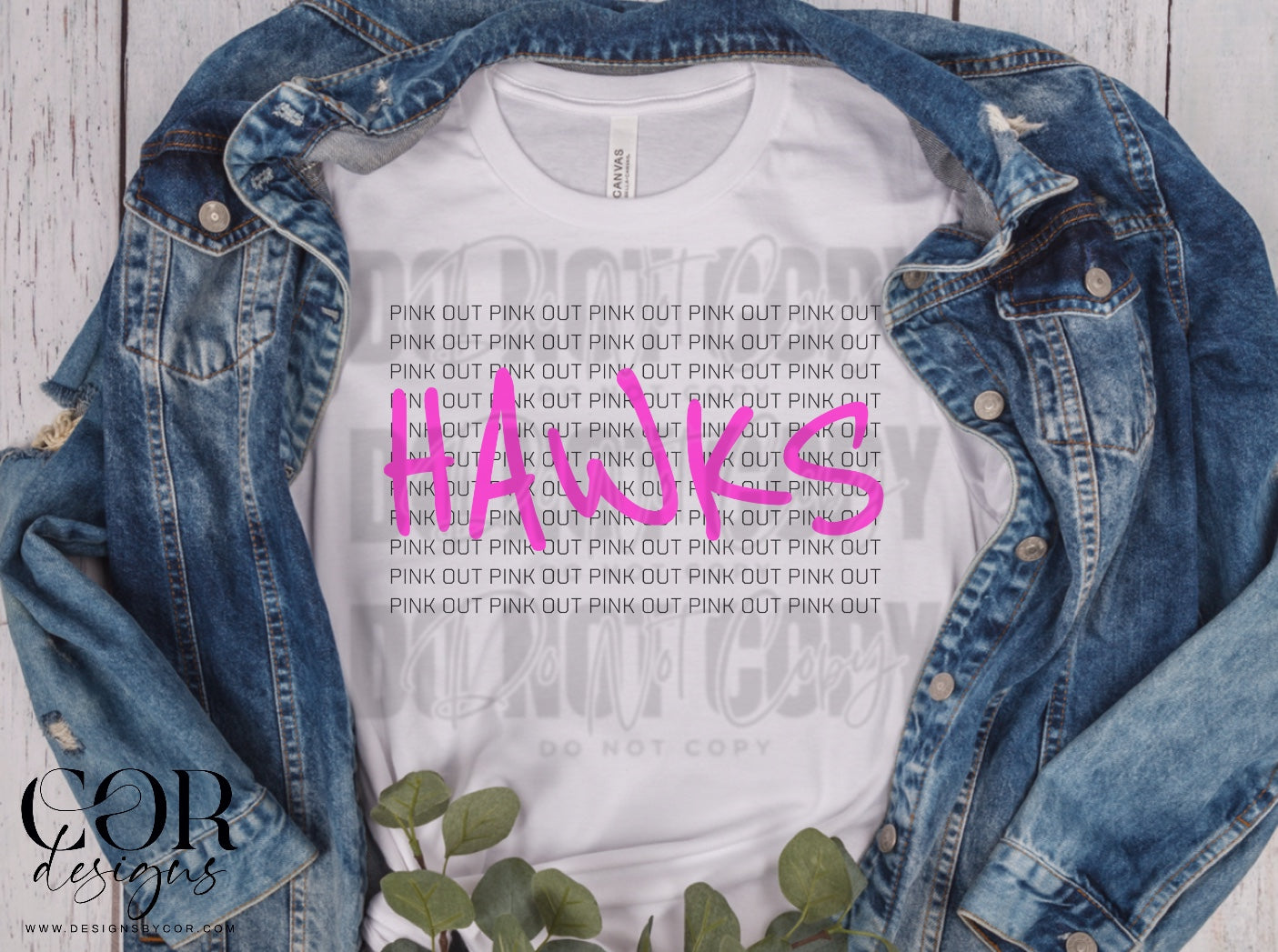 Hawks Pink Out Stack