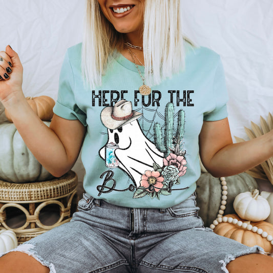 Here For The Boos - DTF Transfer