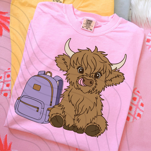 Highland Cow Backpack