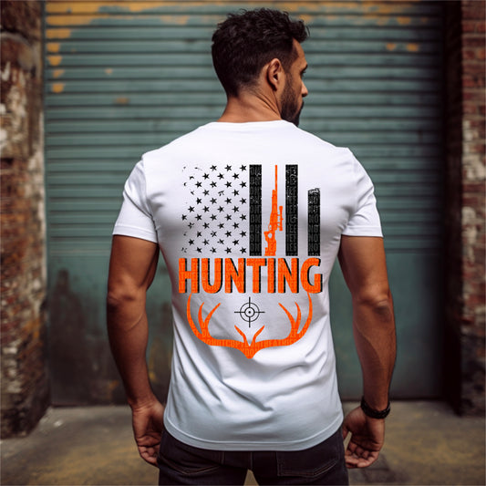 Hunting Flag Sight Rack (Orange/Black) - DTF Transfer