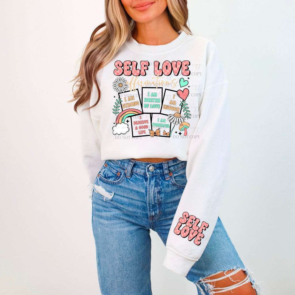 Self Love SLEEVE - DTF Transfer