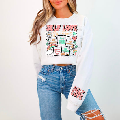 Self Love SLEEVE - DTF Transfer