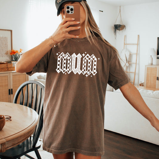 Checkered Mum (white)