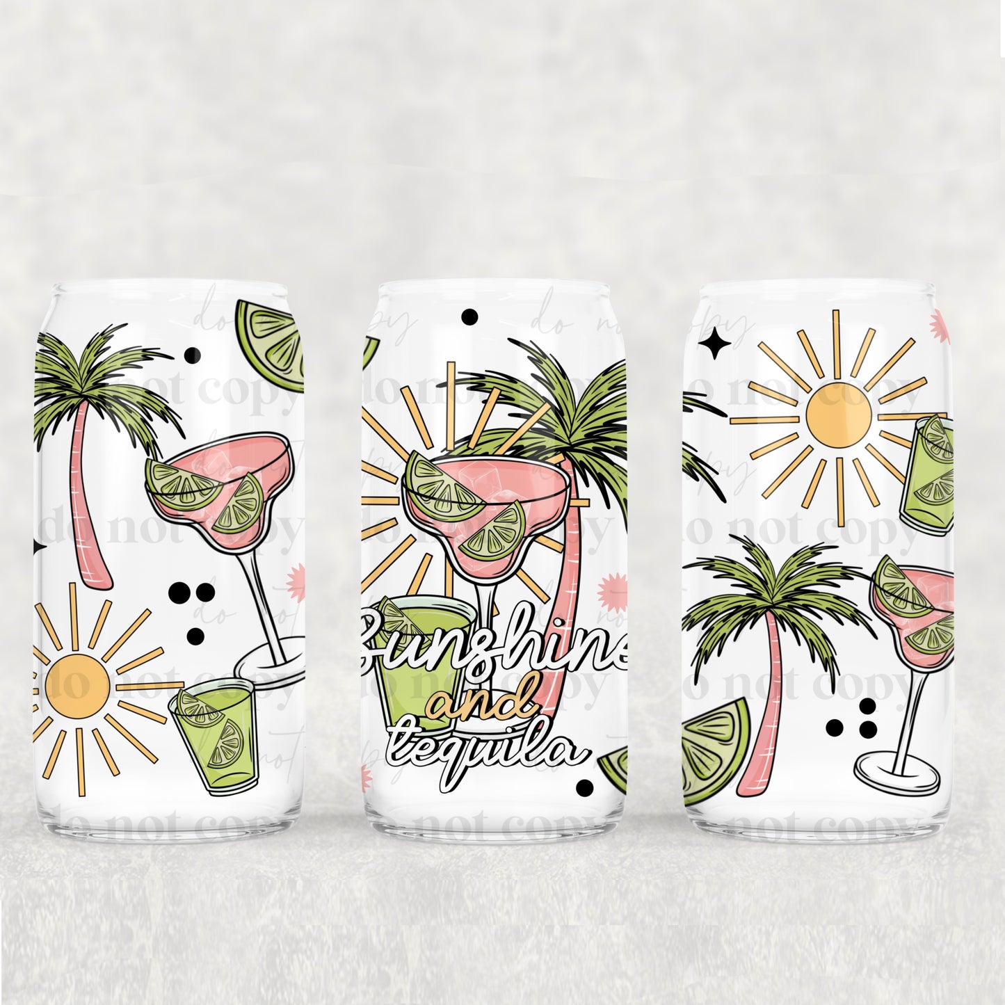 Sunshine & Tequila - UV Libby Wrap