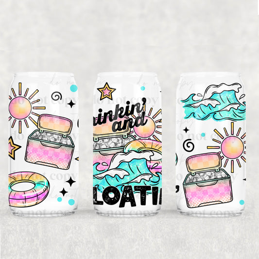 Drinkin and Floating - UV Libby Wrap