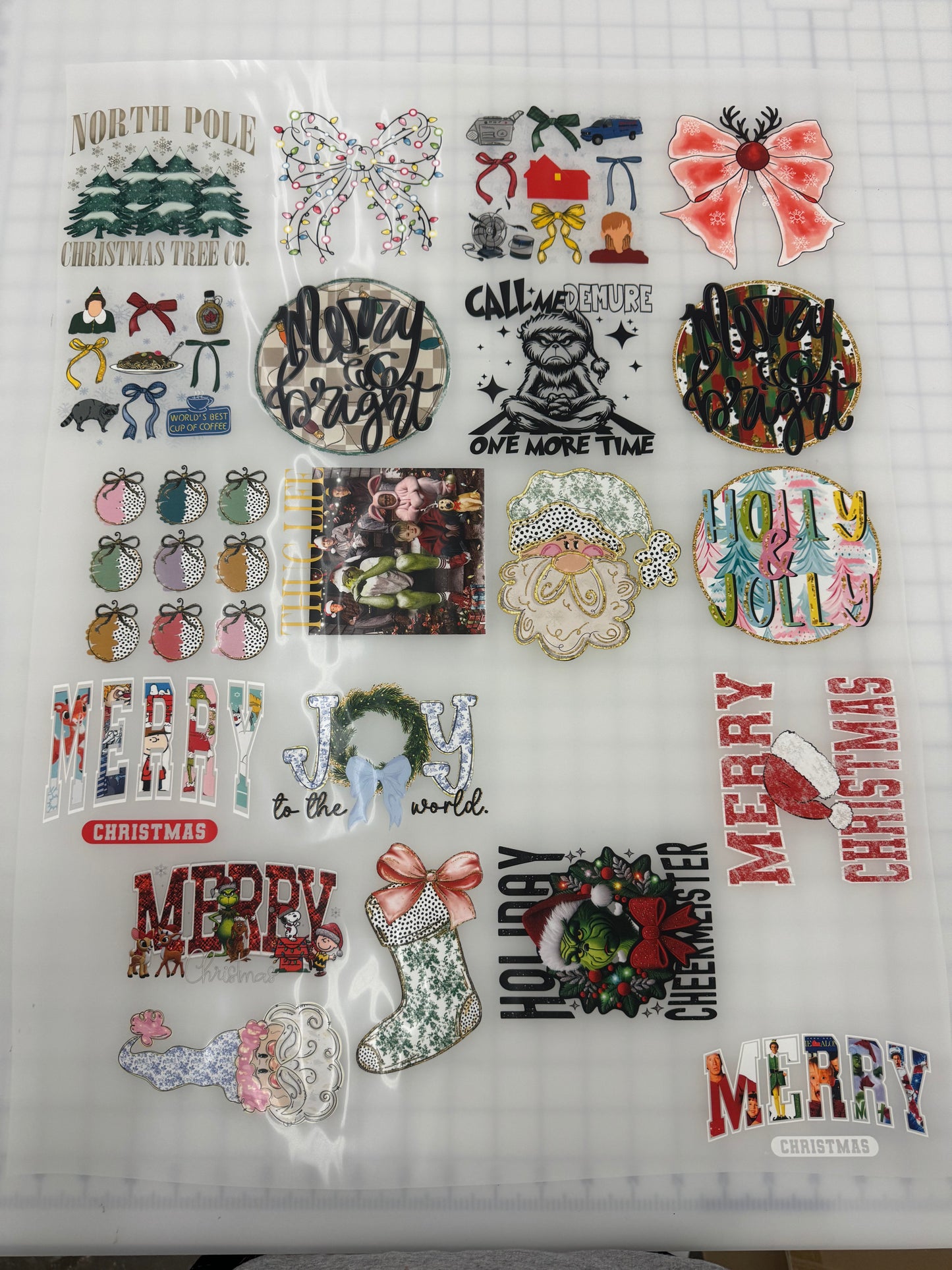 Christmas DTF Transfer Grab Bag
