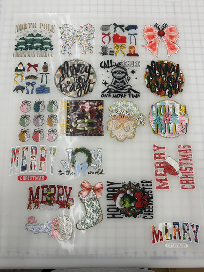 Christmas DTF Transfer Grab Bag