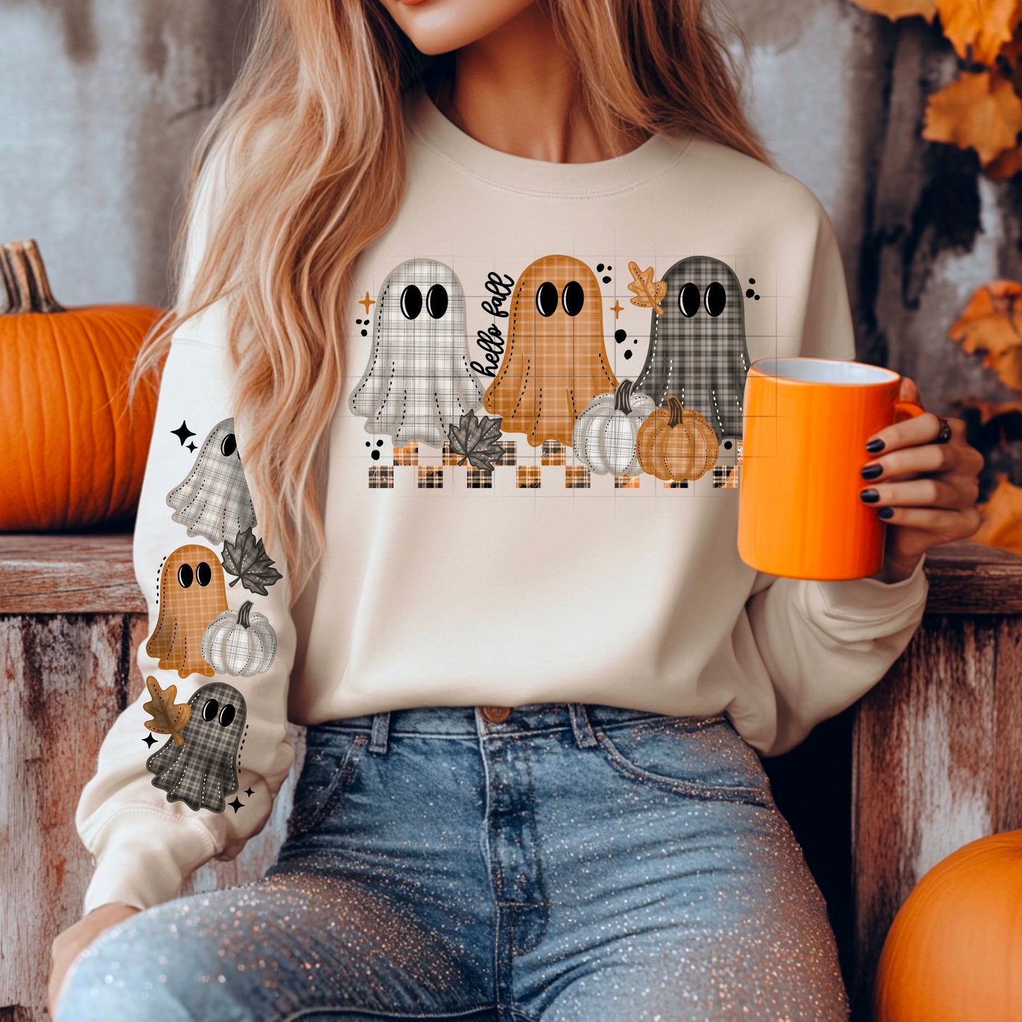 Hello Fall Ghost (sleeve)
