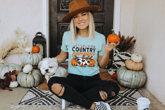 A little bit of a country pumpkin