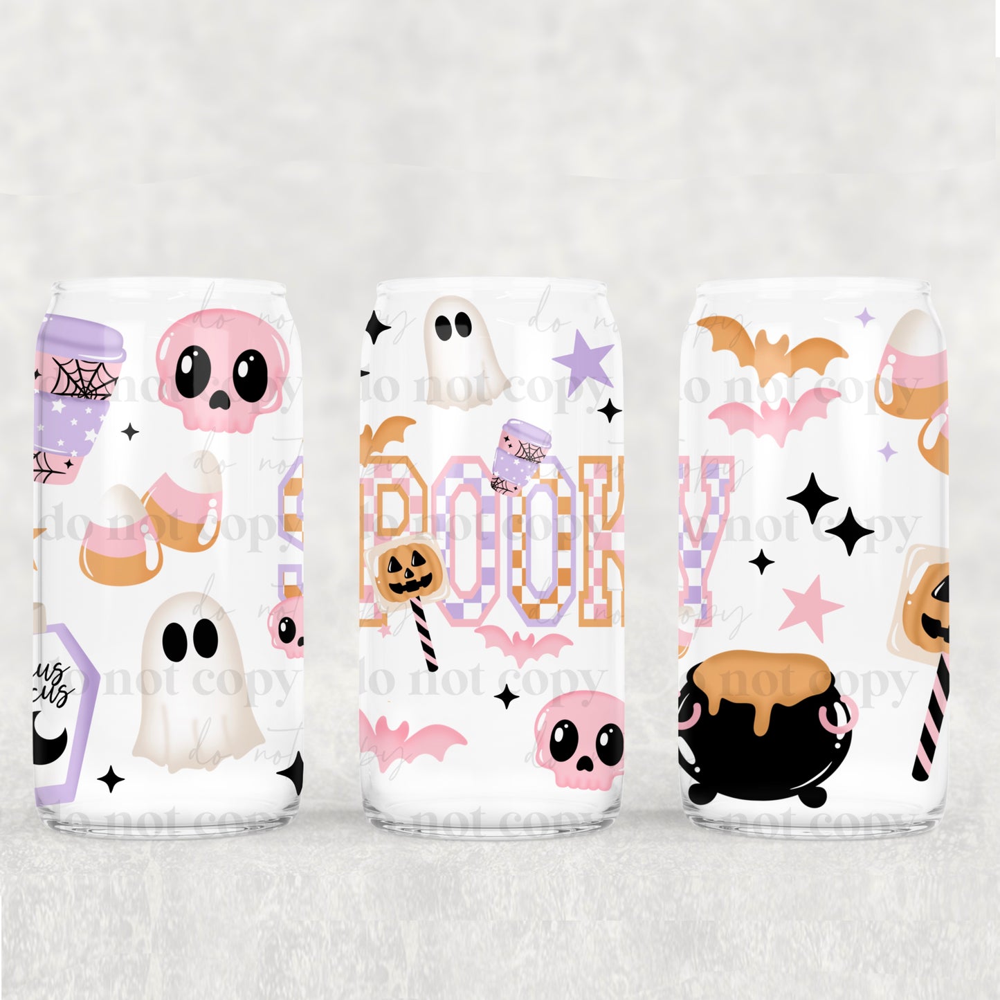 Pastel Spooky - UV Libby Wrap