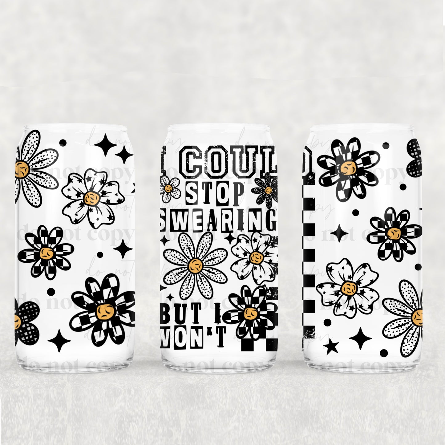 I could stop swearing but I won't - UV Libby Wrap