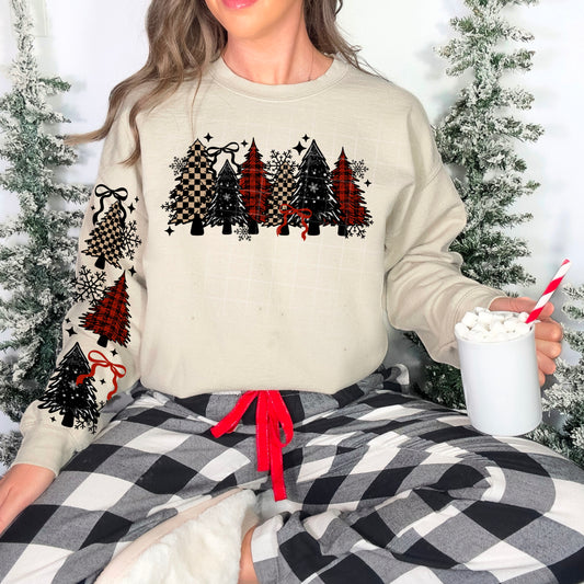 Checkered/Plaid Christmas Trees (front)