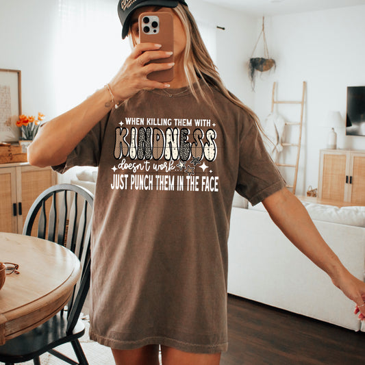 When killing them with kindness doesn't work (white)