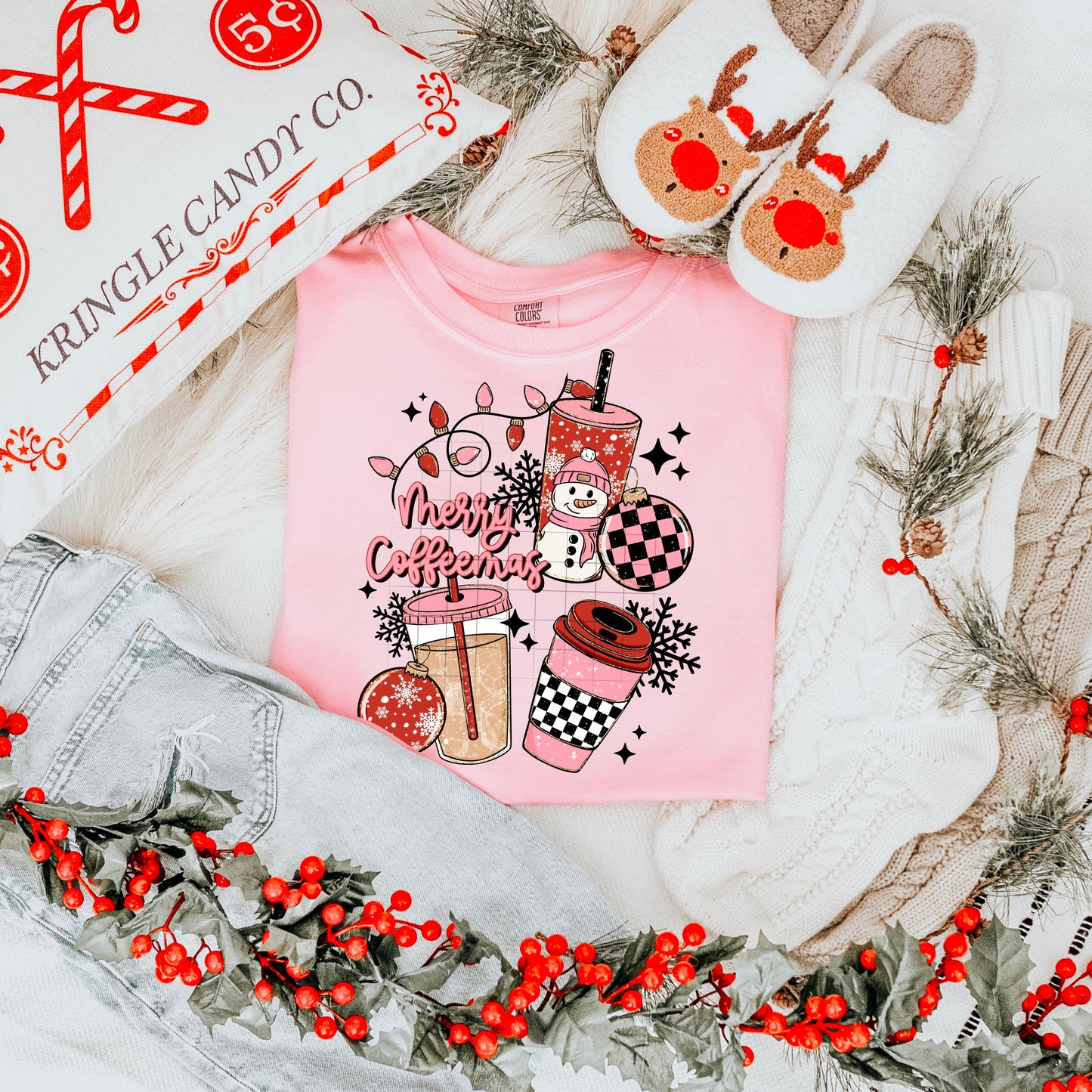 MERRY CHRISTMAS PINK