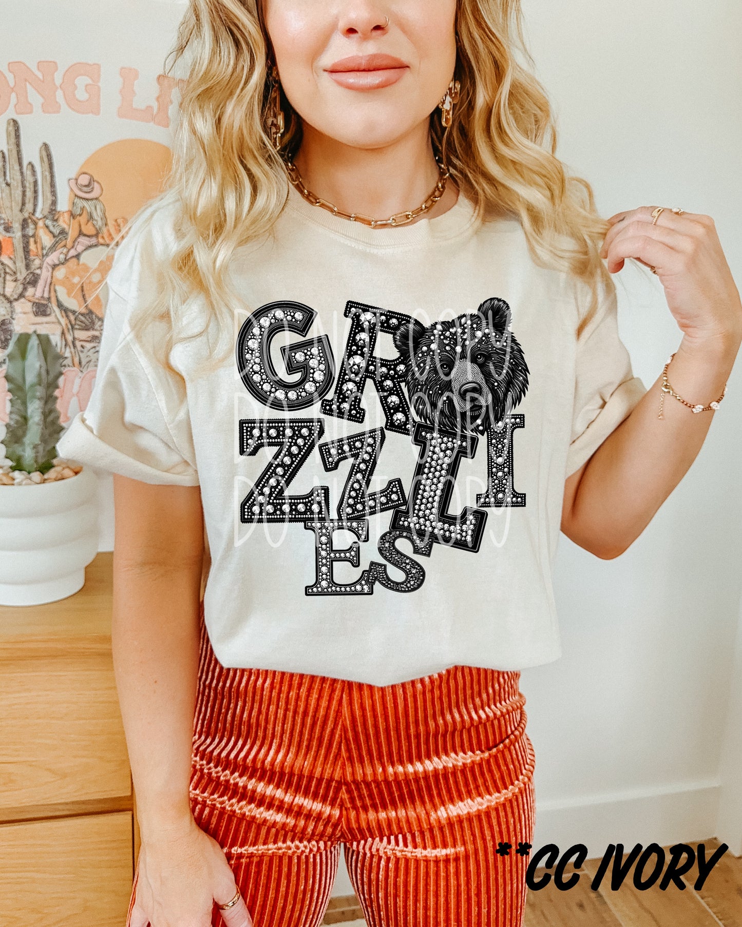 Rhinestone Grizzlies