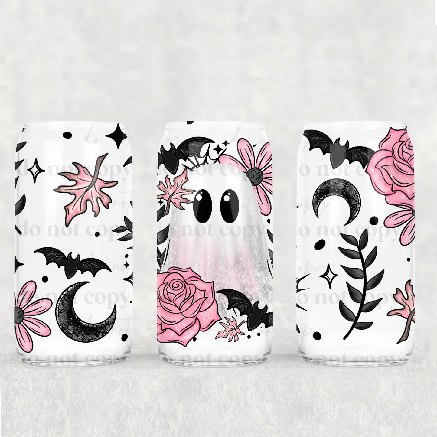 Pink Ghost- UV Libby Wrap