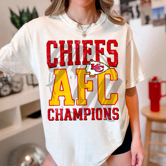 Kansas City Chiefs AFC Conference Champs